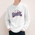 Dad Daddy Of The Rookie Baseball Youth Long Sleeve Tee Dad Daddy Of The Rookie Baseball Youth Long Sleeve Tee