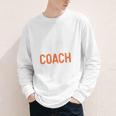 Eat Sleep Coach Repeat Shirt Men Women Baseball Lover Youth Long Sleeve Tee