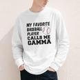 My Favorite Baseball Player Calls Me Gamma Youth Long Sleeve Tee My Favorite Baseball Player Calls Me Gamma Youth Long Sleeve Tee