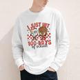 I Just Hit 100 Days Of School Baseball 100th Day Teacher Kid Youth Long Sleeve Tee I Just Hit 100 Days Of School Baseball 100th Day Teacher Kid Youth Long Sleeve Tee