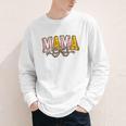 Leopard Baseball Softball Mama Bow Softball Baseball Mom Youth Long Sleeve Tee Leopard Baseball Softball Mama Bow Softball Baseball Mom Youth Long Sleeve Tee