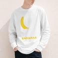 Love Bananas Banana Baseball Youth Long Sleeve Tee Love Bananas Banana Baseball Youth Long Sleeve Tee