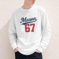 Mason 67 Jersey Baseball Men Women Boys Girls Number 6 7 Youth Long Sleeve Tee Mason 67 Jersey Baseball Men Women Boys Girls Number 6 7 Youth Long Sleeve Tee