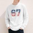 Number 67 USA Raglan Baseball Tee Youth Long Sleeve Tee Number 67 USA Raglan Baseball Tee Youth Long Sleeve Tee