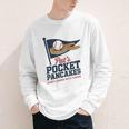 Pat's Pocket Pancakes Flag Baseball On Pancake Youth Long Sleeve Tee Pat's Pocket Pancakes Flag Baseball On Pancake Youth Long Sleeve Tee