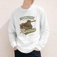 Riverside Ravagers Retro Minor League Baseball Youth Long Sleeve Tee Riverside Ravagers Retro Minor League Baseball Youth Long Sleeve Tee