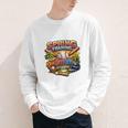 Spring Training 2026 Baseball Fan Retro Palm Cactus Premium Tri-Blend Youth Long Sleeve Tee