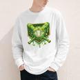St Patrick's Day Baseball Boys Ice Cream Drip Youth Kids Premium Tri-Blend Youth Long Sleeve Tee