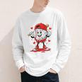 Valentine Baseball Heart Sports Men Boys Kid Youth Long Sleeve Tee