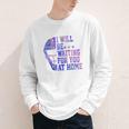 I Will Be Waiting For You At Home Baseball Softball Catcher Youth Long Sleeve Tee I Will Be Waiting For You At Home Baseball Softball Catcher Youth Long Sleeve Tee