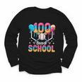 100 Days Of School Baseball Boys Ice Cream Drip 100th Day Youth Long Sleeve Tee 100 Days Of School Baseball Boys Ice Cream Drip 100th Day Youth Long Sleeve Tee