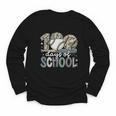 100 Days Of School Baseball Camo Camo Cap Boy School Youth Long Sleeve Tee