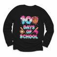 100 Days Of School Baseball Donut Dripping Teacher Boys Kids Youth Long Sleeve Tee 100 Days Of School Baseball Donut Dripping Teacher Boys Kids Youth Long Sleeve Tee