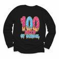 100 Days Of School Baseball Drip 100th Day Of School Youth Long Sleeve Tee 100 Days Of School Baseball Drip 100th Day Of School Youth Long Sleeve Tee