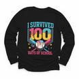 100 Days Of School Baseball Drip 100 Days Boy Girl Kids Youth Long Sleeve Tee 100 Days Of School Baseball Drip 100 Days Boy Girl Kids Youth Long Sleeve Tee