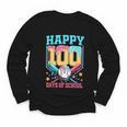 100 Days Of School Kids Baseball Drip 100th Day Of School Youth Long Sleeve Tee 100 Days Of School Kids Baseball Drip 100th Day Of School Youth Long Sleeve Tee