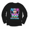 100 Drippy Days Of School Baseball Ice Cream 100th Day Boys Youth Long Sleeve Tee