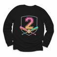 2nd Birthday Baseball Bat Ice-Cream Drip 2yrs Old Boys Kids Youth Long Sleeve Tee 2nd Birthday Baseball Bat Ice-Cream Drip 2yrs Old Boys Kids Youth Long Sleeve Tee