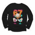 6 7 Ice Cream Drip Baseball Number 67 Player Boy Girl Kids Youth Long Sleeve Tee 6 7 Ice Cream Drip Baseball Number 67 Player Boy Girl Kids Youth Long Sleeve Tee