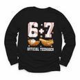 67 13 Year Old Official Teenager Baseball Boy 13th Birthday Youth Long Sleeve Tee