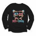 67 33 Days Of School Baseball Drip 100 Days Of School Youth Long Sleeve Tee 67 33 Days Of School Baseball Drip 100 Days Of School Youth Long Sleeve Tee