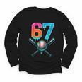 67 Baseball Meme Cool Drip Number 67 Player Or 67th Birthday Youth Long Sleeve Tee 67 Baseball Meme Cool Drip Number 67 Player Or 67th Birthday Youth Long Sleeve Tee