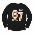67 Baseball Six Seven 6 7 Meme Kids 67 Teen Boys 6-7 Youth Long Sleeve Tee 67 Baseball Six Seven 6 7 Meme Kids 67 Teen Boys 6-7 Youth Long Sleeve Tee