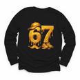 67 Brain Rot Meme Baseball Ice Cream Drip For Kids & Teens Youth Long Sleeve Tee 67 Brain Rot Meme Baseball Ice Cream Drip For Kids & Teens Youth Long Sleeve Tee