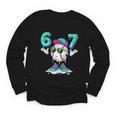67 Meme Six Seven 6 7 Meme Baseball Drip Youth Long Sleeve Tee 67 Meme Six Seven 6 7 Meme Baseball Drip Youth Long Sleeve Tee