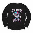 67 Meme Six Seven Baseball Ice Cream Drip Girls Boys Youth Long Sleeve Tee 67 Meme Six Seven Baseball Ice Cream Drip Girls Boys Youth Long Sleeve Tee