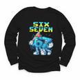 67 Six Seven 6-7 Italian Brainrot Kids Baseball Meme Youth Long Sleeve Tee 67 Six Seven 6-7 Italian Brainrot Kids Baseball Meme Youth Long Sleeve Tee