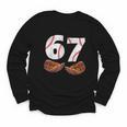 67 Trend Baseball Glove Number Style Youth Long Sleeve Tee