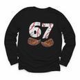 67 Trend Baseball Six Seven Number For Boys Men Youth Long Sleeve Tee 67 Trend Baseball Six Seven Number For Boys Men Youth Long Sleeve Tee