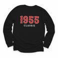 70 Year Old 1955 Classic Baseball Fan 70th Birthday Youth Long Sleeve Tee