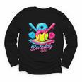8th Birthday Baseball Ice Cream Drip 8 Years Old Girls B-Day Youth Long Sleeve Tee 8th Birthday Baseball Ice Cream Drip 8 Years Old Girls B-Day Youth Long Sleeve Tee