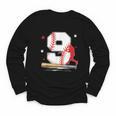 9 Years Old Baseball Birthday Boy 9th Bday Party Youth Long Sleeve Tee