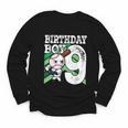 9th Birthday Baseball Birthday Party 9th Birthday Boy Youth Long Sleeve Tee