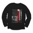 American Flag Baseball Team Baseball Player Baseball Youth Long Sleeve Tee American Flag Baseball Team Baseball Player Baseball Youth Long Sleeve Tee