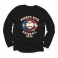 Baseball 2026 Puerto Rico Island Pride Sports Theme Youth Long Sleeve Tee Baseball 2026 Puerto Rico Island Pride Sports Theme Youth Long Sleeve Tee