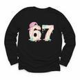 Baseball 67 Dripping Six Seven Drip Boys Gen Z Youth Long Sleeve Tee Baseball 67 Dripping Six Seven Drip Boys Gen Z Youth Long Sleeve Tee