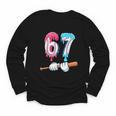 Baseball 67 Ice Cream Drip Six Seven Boys Youth Long Sleeve Tee Baseball 67 Ice Cream Drip Six Seven Boys Youth Long Sleeve Tee