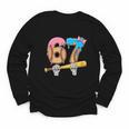 Baseball 67 Ice Cream Drip Skeleton Six Seven Boys Meme Youth Long Sleeve Tee Baseball 67 Ice Cream Drip Skeleton Six Seven Boys Meme Youth Long Sleeve Tee