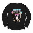 Baseball 7 Year Old Ice Cream Drip 7th Birthday Boys Player Youth Long Sleeve Tee Baseball 7 Year Old Ice Cream Drip 7th Birthday Boys Player Youth Long Sleeve Tee