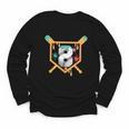 Baseball 8 Year Old Ice Cream Drip 8th Birthday Boy Number 8 Youth Long Sleeve Tee Baseball 8 Year Old Ice Cream Drip 8th Birthday Boy Number 8 Youth Long Sleeve Tee