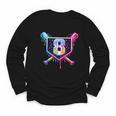 Baseball 8 Year Old Ice Cream Drip 8th Birthday Party Youth Long Sleeve Tee Baseball 8 Year Old Ice Cream Drip 8th Birthday Party Youth Long Sleeve Tee