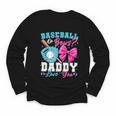 Baseball Or Bows Daddy Loves You Gender Reveal Family Youth Long Sleeve Tee Baseball Or Bows Daddy Loves You Gender Reveal Family Youth Long Sleeve Tee