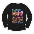 Baseball Or Bows Paw Paw Loves You Gender Reveal Baby Party Youth Long Sleeve Tee Baseball Or Bows Paw Paw Loves You Gender Reveal Baby Party Youth Long Sleeve Tee