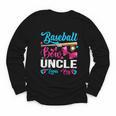 Baseball Or Bows Uncle Loves You Gender Reveal Youth Long Sleeve Tee Baseball Or Bows Uncle Loves You Gender Reveal Youth Long Sleeve Tee