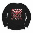 Baseball Candy Cane Christmas Baseball Ice Cream Drip Boys Youth Long Sleeve Tee Baseball Candy Cane Christmas Baseball Ice Cream Drip Boys Youth Long Sleeve Tee