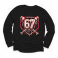 Baseball Candy Cane Drip 6 7 Six Seven Meme Christmas Boys Youth Long Sleeve Tee Baseball Candy Cane Drip 6 7 Six Seven Meme Christmas Boys Youth Long Sleeve Tee